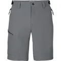 Bermudas KILLTEC "KOS 15 MN BRMDS", Herren, Gr. 52, Normalgrößen, grau (stein), Oberstoff: 100% Polyester, sportlich, Hosen, Wasserabweisend, schnelltrocknend, Stretch, PFAS-frei imprägniert