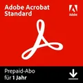 Adobe Acrobat Standard DC | 1 Benutzer | 1 Jahr | Windows