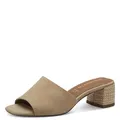 Tamaris Damen Klassische Ballerinas, Frauen Flats,Comfort Lining,TOUCHit-Fußbett,Slip-ons,klassisch elegant,Ballerinen,TAN Suede,39 EU
