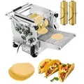 VEVOR elektrischer Tortillamaker, automatische Maschine zur Herstellung von Maistortillas mit Antihaftbeschichtung & zwei Formen (4 + 6 Zoll), für