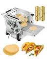 VEVOR elektrischer Tortillamaker, automatische Maschine zur Herstellung von Maistortillas mit Antihaftbeschichtung & zwei Formen (4 + 6 Zoll), für die Herstellung von Sopes Roti Pita Tortilla