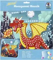 Ursus - Ludwig Bähr Moosgummi Ursus MOOSGUMMI MOSAIK "GLITTER DRACHE"