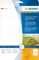 HERMA Folien-Etiketten SPECIAL, 96 x 50,8 mm, transparent