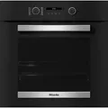 MIELE Pyrolyse Backofen "H 2465 BP Active", A+ (A+++-D), schwarz (obsidianschwarz, edelstahl), B:59,5cm H:59cm T:55cm, Backöfen, Geringster Reinigungsaufwand dank Pyrolyse zum Einstiegspreis