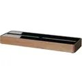 Visitenkarten-Aufsteller Eiche Holz/Acryl 60 Karten max. 90x60mm