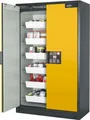Sicherheitsschrank Typ 90 Asecos Q-CLASSIC-90, B 1200 mm, 6 Auszüge, sicherheitsgelb 131987