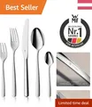 Elegantes 30-teiliges WMF Boston Besteckset für 6 Personen - Rostfrei, Spülma...