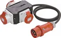 CEE Adapter Verteiler 16 A 32 A 230V 400V Stecker Kupplung 5-Polig Starkstrom