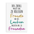 Postkarte Kollegen Abschied Kollegen Geschenk Postkarte Sprüche Ruhestand Karte (Kollegen Freunde)