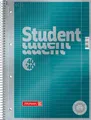BRUNNEN Collegeblock Premium Student DUO 28 + 27 liniert und kariert DIN A4 mit Randlinie (innen und außen), 5 St.