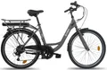 LLOBE City E-Bike 26" Mando, anthrazit,