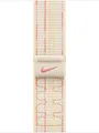 Apple Watch 42mm Sternen-Weiß/Pink durchziehbares Nike Sportarmband