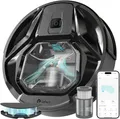 LEFANT M320 Saugroboter mit Wischfunktion 3 in 1, 6.000Pa Staubsauger Roboter mit Präzise-Entfernungs-Navigation, Sichtbar 800ML Staubbehälter, 240Mins, WLAN/App, Ideal für Tierhaare, Teppiche