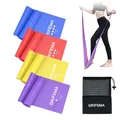 GRIFEMA GA5002 Fitnessbänder, 4er-Set, 4 Widerstandsstufen