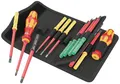 Wera 05006611001 VDE Bit-Schraubendreher 17teilig Kreuzschlitz Phillips, Kreuzschlitz Pozidriv, TORX, Schlitz