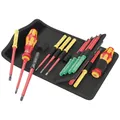 Wera 05006611001 VDE Bit-Schraubendreher 17teilig Kreuzschlitz Phillips,
