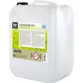 1x10 Liter hochprozentige Essigsäure 60% zur Entkalkung und Reinigung auch für den Haushaltsgebrauch geeignet