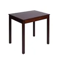 Krok Wood Esstisch Tomas aus Massivholz in Buche, Farbe Dunkle Eiche (75 х 50 х 75 cm)