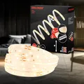 BRILONER – LED Stripe Erweiterungsset 4m LED Strip warmweiß mit Verbindern, On/Off, Kürzbar, Selbstklebend, Streifen, Lichtleiste, Zimmer Deko, Gaming Deko, Lichtband, Weiß