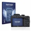 6x Folie für Nikon Coolpix B500 Schutzfolie Displayschutz Display Schutz Klar