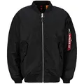 ALPHA INDUSTRIES Damen Ma-1 Core Wmn Für Herren Bomberjacke, Schwarz, XS-S EU