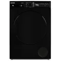 Telefunken Kondenstrockner / 7kg Trockner mit 15 Programmen, Startzeitvorwahl, Knitterschutz & reversierenden Trommelbewegungen, schwarz, T-11-400-B