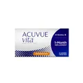 ACUVUE Kontaktlinsen Vita for Astigmatism Monatslinsen weich, 6 Stück / BC 8.6 mm / DIA 14.5 / CYL -1.25 / Achse 90 / -0.25 Dioptrien