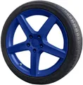 Sprühfolie Auto Felgenfolie Sprüh Lack BLAU MATT abziehbar, Foliatec 2077 *