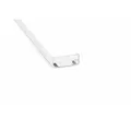 Hecht Klemm Lamellenvorhang 100x220cm Profil braun Lamelle anthrazit 101430102-VH