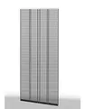 Klemm Lamellenvorhang 100x220cm Profil braun Lamelle anthrazit 101430102-VH