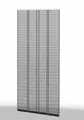 Klemm Lamellenvorhang 100x220cm Profil braun Lamelle anthrazit 101430102-VH