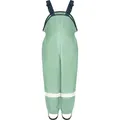 Playshoes Regenhose Fleece-Trägerhose grün 80 - ca. 12 Monate