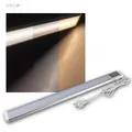 Slim LED Unterbau-Leuchte 60cm 10W/230V CCT warm-& kalt-weiß, Küchen-Möbel-Lampe