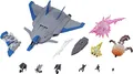 TAMASHII NATIONS Bandai Mobile Suit Gundam Seed Accessories Robot Spirits (Side MS) AQM/E-X01 Wing Striker & Option Parts Set