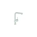 Grohe Spültisch-Einhebelmischer Minta 1/2" L-Ausl. herausz. Mouss. superst.