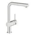 GROHE Minta 32168 Einhand-Spültischbatterie, DN15, Hochdruck, L-Auslauf, schwenk