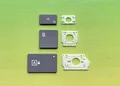 Ersatz-Taste / Tasten Microsoft Surface Laptop 3 1867 1958 Tastatur Platin Grau