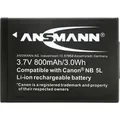 Ansmann 5000953 A-can Nb 5 L Li-ion Ersatzakku 3,7v/800 Mah Für Canon Kamera