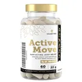 Golden Tree Active Move – Natürliches Gelenkpflegemittel: Steigert Flexibilität/Mobilität der Gelenke, lindert Gelenkschmerzen – Boswellia, Hyaluronsäure, Belinal, Vitamin C, Mangan, Kupfer, Pfeffer