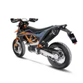 Auspuffanlage komplett schwarz Leovince Ktm Enduro 690 / smc 690 Gas-gas Sm 7...