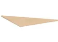 Verkettungsplatte 90° PALENQUE, B 800 x T 800 mm, Buche