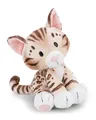 Kuscheltier Katze Bengal 20cm - braun - Weiches NICI Plüschtier – niedliches Stofftier zum Kuscheln & Spielen – tolle Geschenkidee für Kinder & Erwachsene | 62190