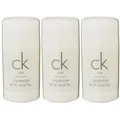 Calvin Klein CK One 3 x 75 ml Deostick Deodorant Stick Deo Stick Deodorant Set