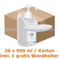 Waschlotion Bode Baktolin pure 20 x 500 ml inkl. 1 Stück Wandhalter, Waschlotion parfüm- & farbstofffr.