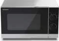 SHARP YC-PS201AES Mikrowelle 700W, 6 Leistungsstufen 20 Liter Fassungsvermögen