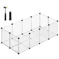 Feandrea Freigehege aus Kunststoff, ca. B143/H46/T73 cm