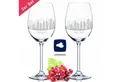 GRAVURZEILE Rotweinglas Leonardo Weinglas im 2er Set mit 360° Gravur - Skyline New York, Glas, graviertes Geschenk als Souvenir, Andenken & Mitbringsel