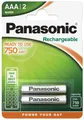 2x Micro Akku AAA Panasonic speziell für DECT schnurlos Telefon bis zu 1600x WOW