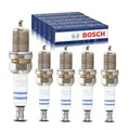 5x Original BOSCH 0242245576 Zündkerzen Kompatibel mit Golf 1.8L 2.0L 2004-2016 Polo 2.0L 2013-2014 Pa.ss.at 1.8L 2.0L 2005-2014 A4 1.8L-4.2L 2004-2016 A3 1.8L 2.0L 2004-2013
