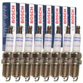 8x BOSCH FR5KPP332S 0242245576 Zündkerze für AUDI RS4 B7 B8 RS5 8T 8F R8 4.2 FSI